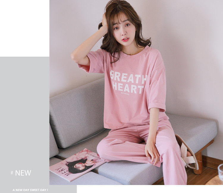 Pyjama pour femme en Coton à manches - Ref 2996210 Image 15