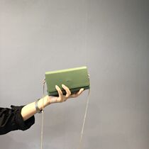 Lamode mobile phone bag 2020 new soft leather small fresh all-match shoulder messenger bag mini chain small square bag