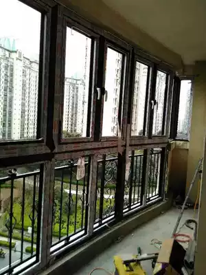 German Wei Dun Feng Aluminum Jin Mei Broken Bridge aluminum doors and windows sealed balcony casement window sliding window greenhouse doors and windows formulated