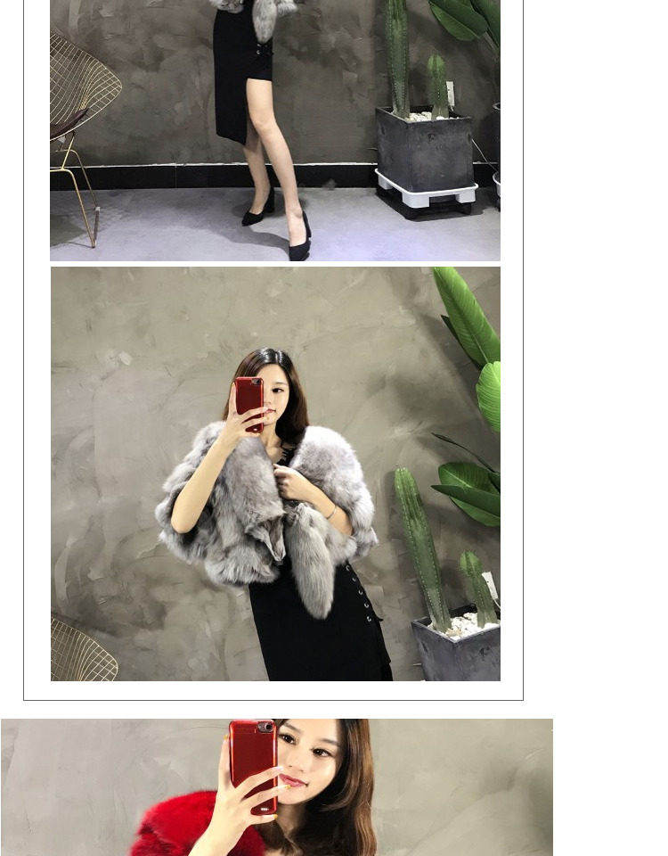 Manteau de fourrure femme - Ref 3173736 Image 21