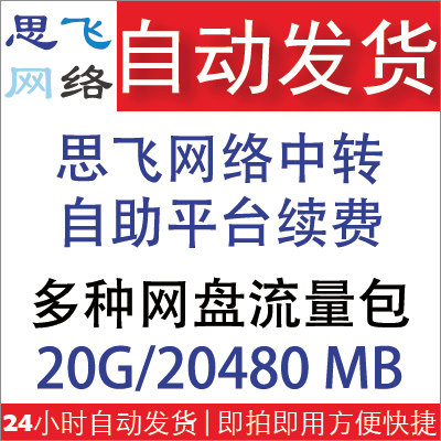 Sifei network disk transfer station] supports a variety of foreign network disk online high-speed transfer - automatic renewal of 20GB