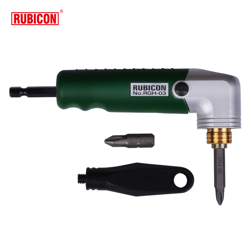 Robin Hood Rubicon Japan Import Right Angle Screwdriver Curved Impact Screwdriver RGH-03 04