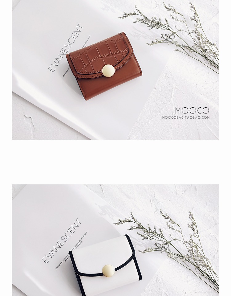 Thẻ Accord gói da mini 2018 Hàn Quốc dễ thương thẻ ngân hàng thẻ lái xe nhiều thẻ kinh doanh ví tiền xu nữ ví cầm tay nữ hàng hiệu