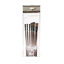 Water chalk set oil brush watercolor pen acrylic brush art beginner children students with 6 sets of pens