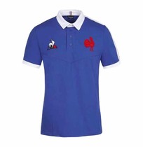France Rugby jersey 2021 France National team Mens Rugby Shirt Polo Short-sleeved T-shirt France Rugby jersey