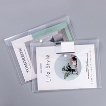 Yuanhuang YH-679 snap bag sortable file bag with slot button bag data storage bag 20 pieces