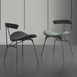 Ant Dining Staud Home Back -обратная связь северной европейской роскошной индустрии в стиле дизайнерского дизайнера ретро -переговоров и стула