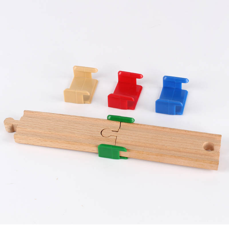 Wooden track fixer buckle compatible with millet wood small train track compatible biro prose accessory