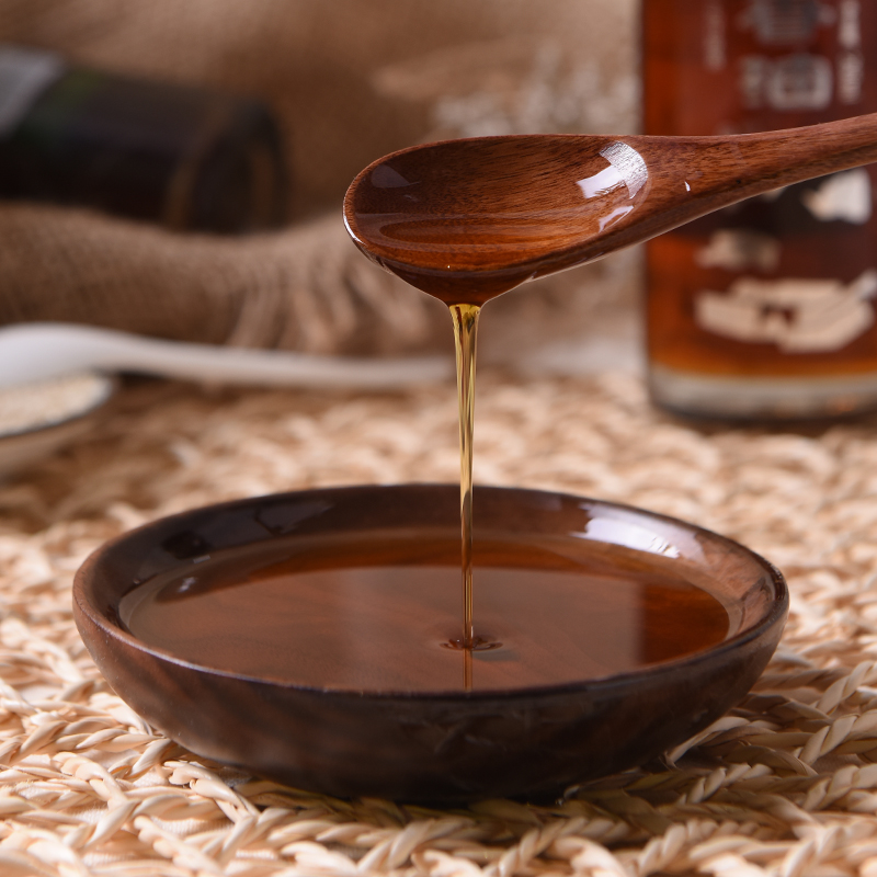 Li mill oil pure white sesame oil Small mill sesame oil Commercial bulk farm self-pressing hot pot oil dish 260ml