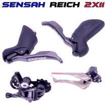 Shuntai sensah road bike empire transmission hand brake short leg rear dial 2x11 speed road kit