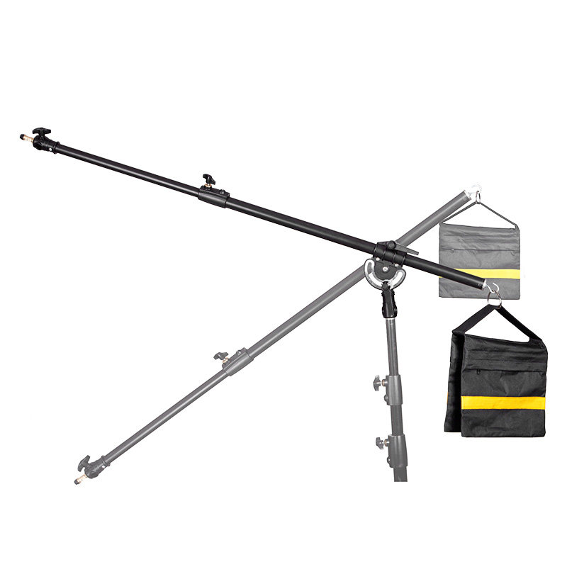 Nice LS-16 Rotary cross arm light stand ceiling light stand studio with cross arm rod bracket studio light accessories