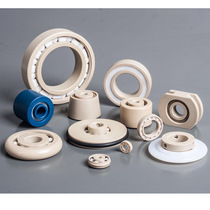 Customized non-standard plastic bearing UPE black PEEK PI PVDF PP material wear-resistant conductive non-magnetic oil-free