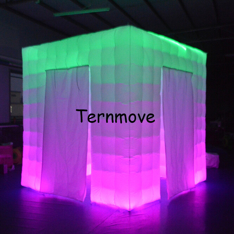 Inflatable photo booth tent