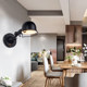 Long arm wall lamp industrial retro simple creative bedroom bedside multifunctional telescopic restaurant corridor aisle wall lamp