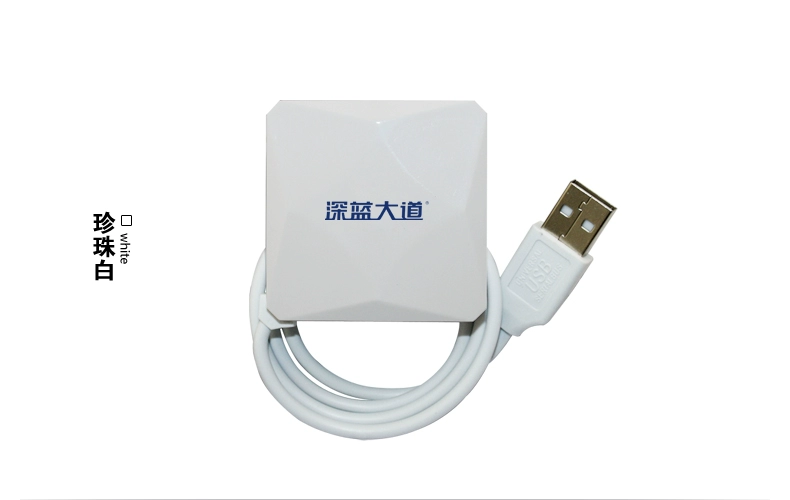 Màu xanh đậm avenue trung tâm máy tính để bàn USB máy tính để bàn cổng USB mở rộng 4 cổng chuyển đổi trung tâm phân phối USB - USB Aaccessories