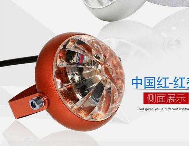 Đèn xe máy - Đèn xe máy đèn led cos vàng pha trắng