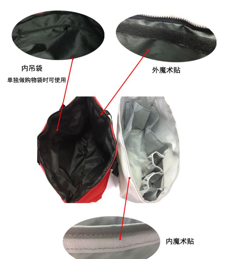 Túi đựng thời trang Mẹ đa năng công suất lớn Túi mẹ và túi con ra túi mua sắm túi đồ dùng cho bé yêu