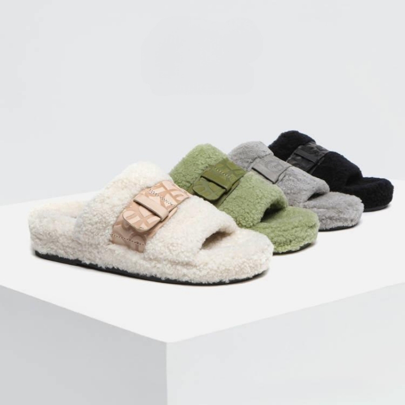 Australian Everau Winter Platform Sandals Teddy Pure Wool New Women's Thick-Soled Zhou Dongyu Slippers 2013 Australian Everau Winter Platform Sandals Teddy Pure Wool New Women's Thick-Soled Zhou Dongyu Slippers 2013