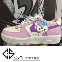 Sneakers custom graffiti hand-painted changing color DIY Stars dell Jadolidi Bears Snowy lovers shoes