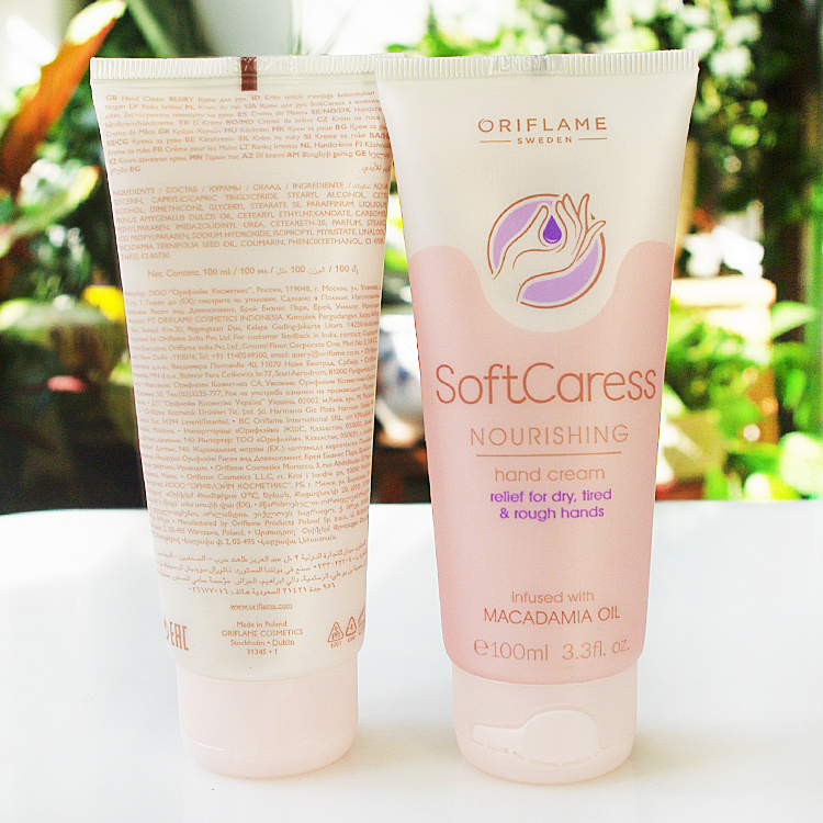 Oriflame twoinone armor Hand Cream Hand Scrub exfoliating