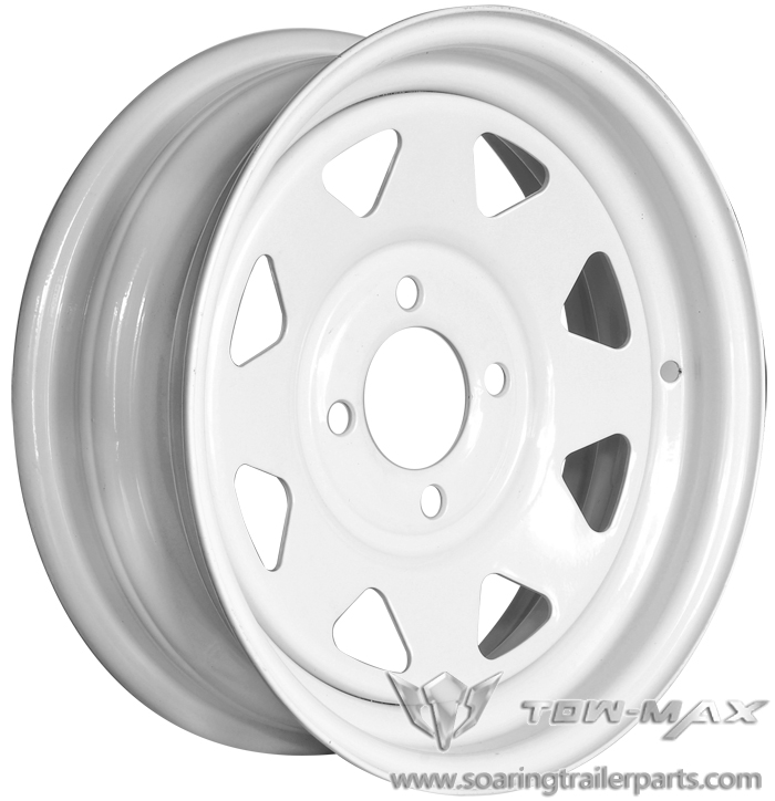 [Shanglin] 14 inch rơ moóc thép vòng thép bánh xe 4/5/6 lỗ RV ATV du thuyền phụ kiện sửa đổi bánh xe - Rim mâm xe ô tô hà nội	