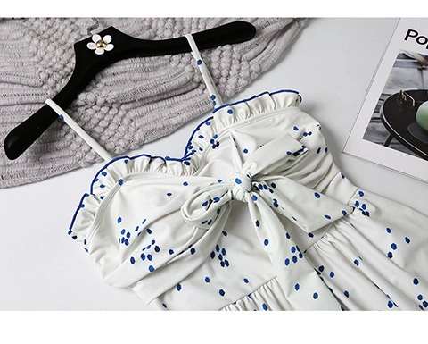 Cặp đôi áo tắm 2019 mới phù hợp với bãi biển Hàn Quốc kỳ nghỉ tuần trăng mật áo tắm nam và nữ những người yêu thích spa - Vài đồ bơi