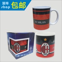 Italie AC Milan Équipe Mark Cup Personnalisée Coupe personnalisée Fans Collection Souvenir Accueil Verre deau en céramique