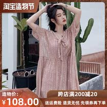 Swimsuit womens 2020 new hot spring three-piece set cover belly thin large size fat mm200 pounds Korea 2021 summer swimsuit