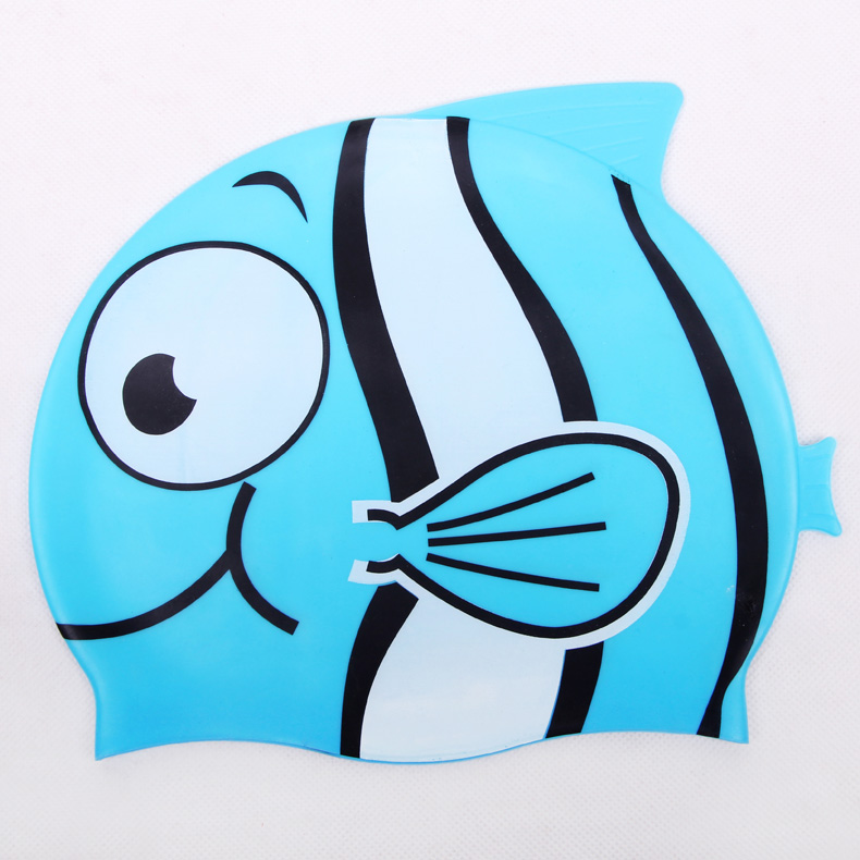 Jingeer Children phim hoạt hình Earmuffs Mũ silicone Mũ không thấm nước chuyên nghiệp Mũ bơi Earmuffs Mũ silicone mũ bơi arena