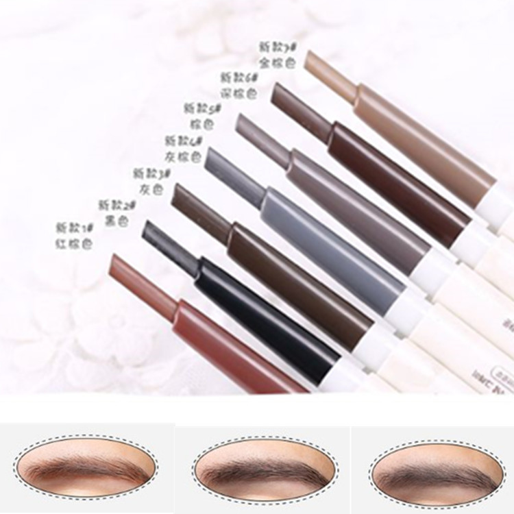Pony recommends apricot makeup innisfree Yueshi Fengyin double-headed eyebrow pencil with eyebrow brush one-word eyebrow pencil