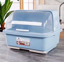 Bowl storage box large extra large kitchen drain bowl rack bowl Table tableware storage box with lid plastic storage Bowl