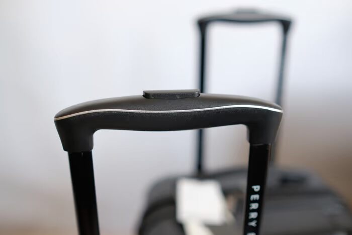 Nam tính! Ultralight PC nguyên chất có thể đeo được câm bánh xe lớn Trường hợp xe đẩy của Mỹ vali lusetti