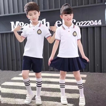 Kindergarten Garden Clothing Summer Clothing Children Summer Sports Banfu Academy Wind Summer Graduation Photos Primary School Clothing Suit