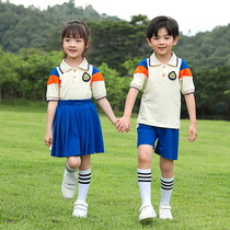 Kindergarten Garden Uniform Summer Clothing Graduation Clothes Elementary School Childrens School Uniform Summer Sports Suit First Grade Children Class Clothes Performance