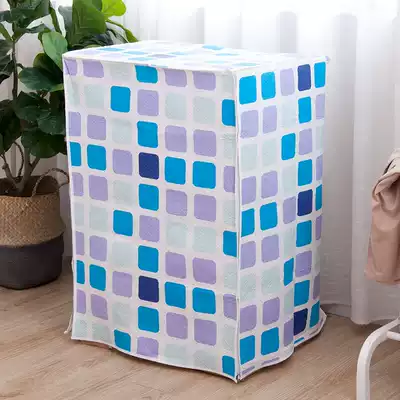 Fully automatic upper open flap washing machine waterproof cover cloth drum type double cylinder sunscreen cover universal pulsator laundry Hood