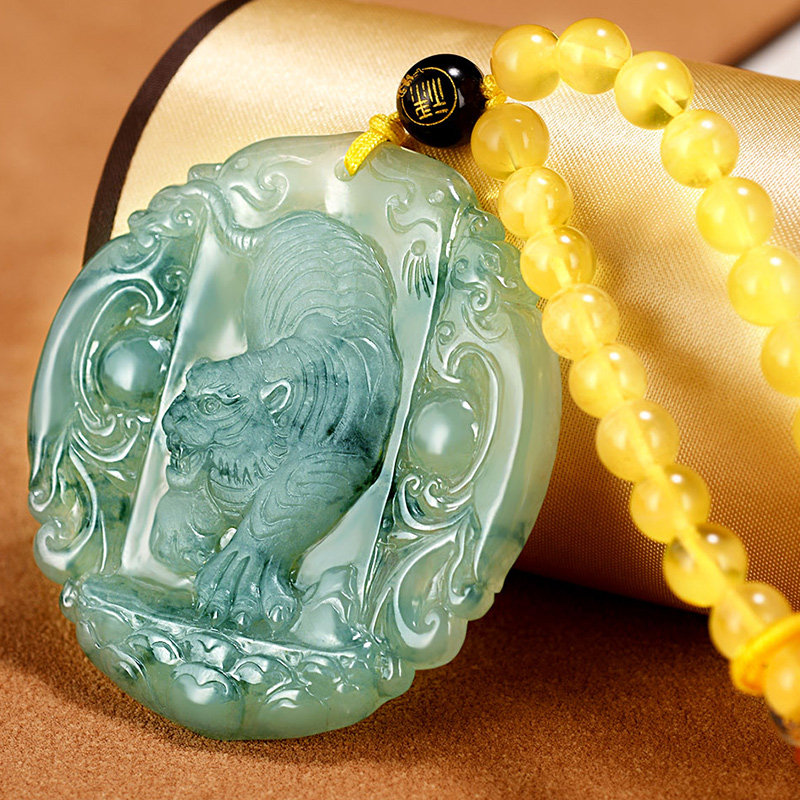 Luxing and Tian jade Jade Jade Pendant Jade Pendant Necklace Special Enjoy-Taobao