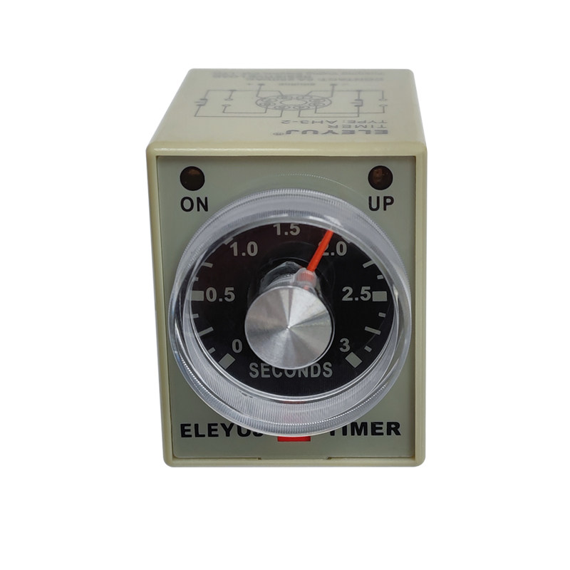 AH3-3 time relay DC24V limited time AC220V silver contacts 3 seconds timing 60S timing-2 delay adjustment