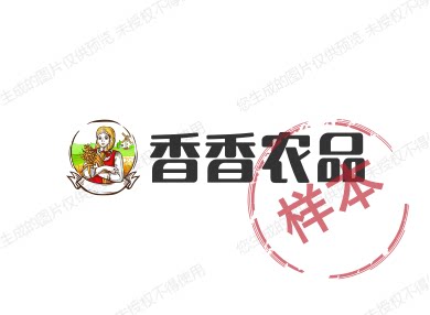 香香农品的LOGO