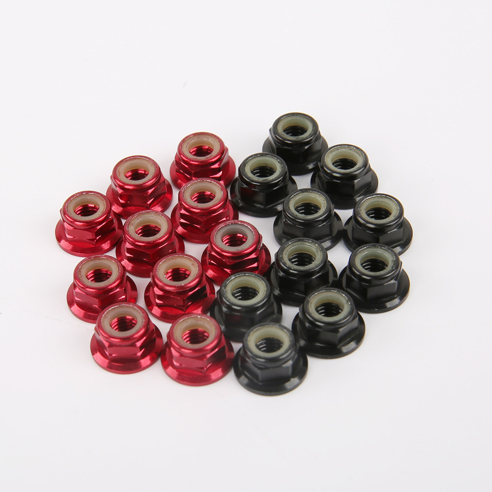 6061 M5 aluminium alloy flange nut anti-loose self-locking aeromotor multi-axis motor cover type nut CW CCW