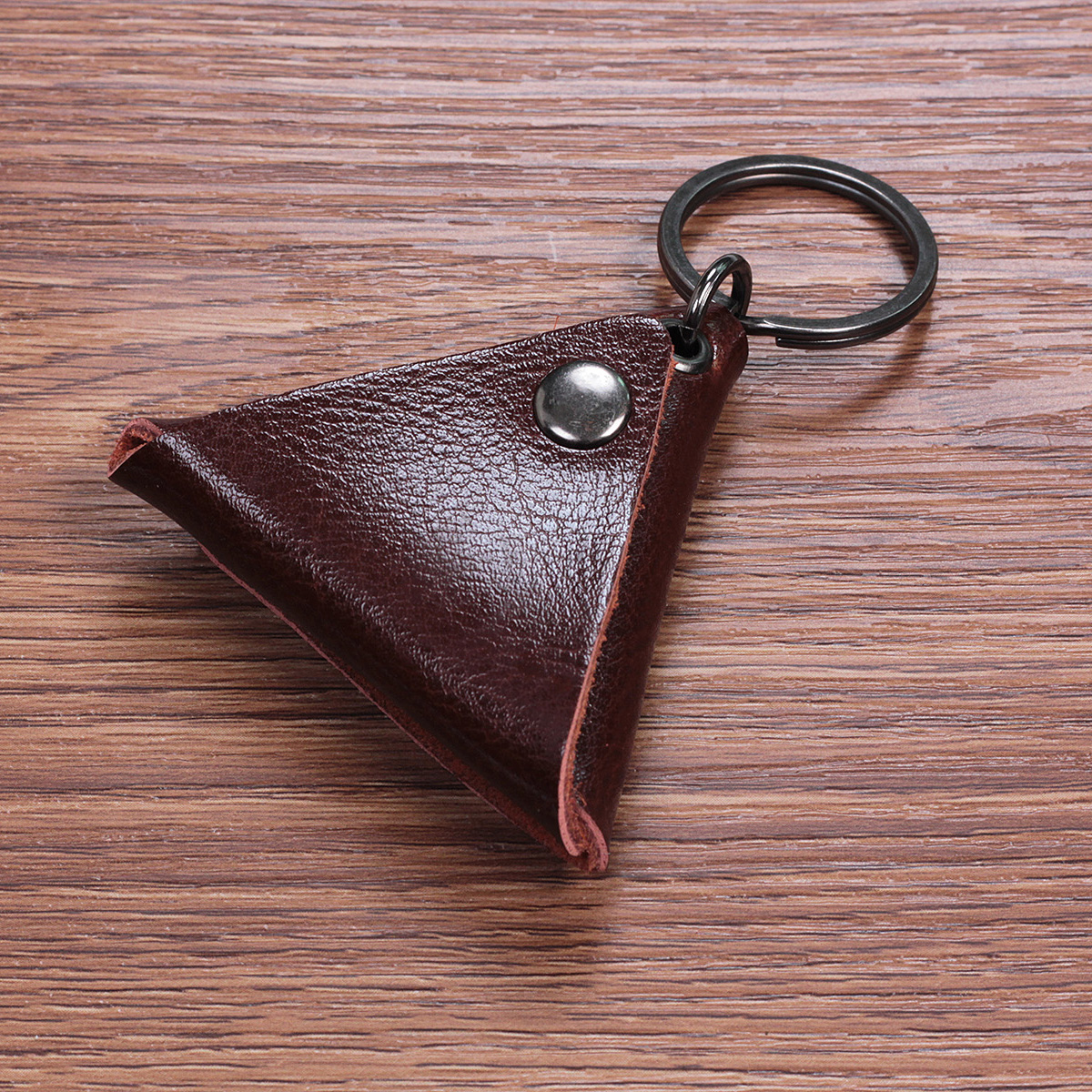 (Gift) Dark brown leather pick storage bag (without pick)