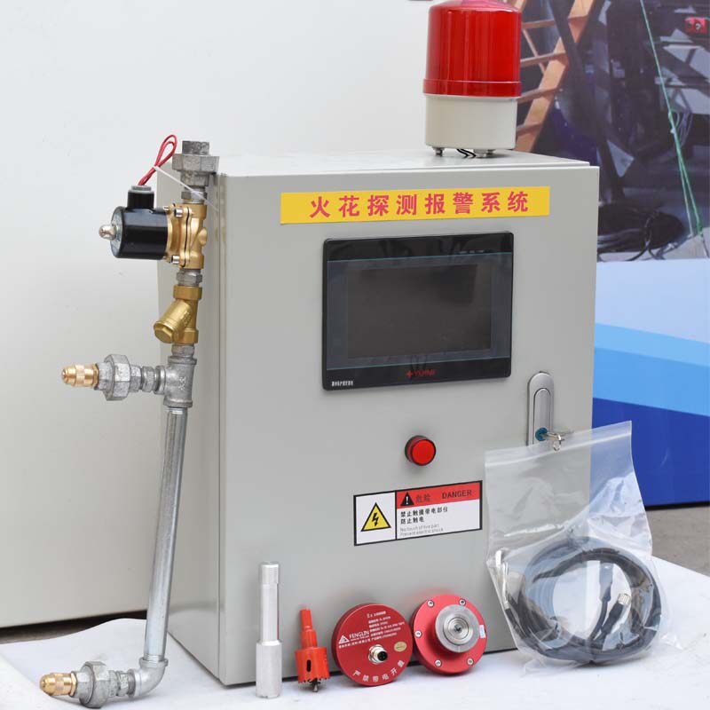 Spark Detector Dust Removal Piping Automatic Spray Alarm Instrument Sanding Machine Mars Wood Furniture Factory Dust Security