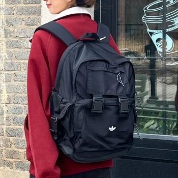 Adidas clover backpack for men and women black