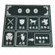 Three Kingdoms Kill non-woven tablecloth single player card pad board game card special Naruto Kill Hero Kill tablecloth