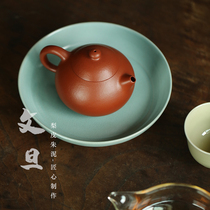 Chan Yuan Tang pear skin Zhu Ni Wendan pot Yixing original mine handmade purple sand pot kung fu tea set snack pot 180cc