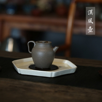 Chan Yuan Tang Yixing handmade purple clay pot pot bubble teapot kung fu teapot original mine green slope mud retro Han wind pot