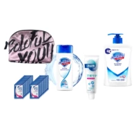 Успокаивающий гигиенический санитайзер для рук для путешествий, гель для душа, портативный шампунь, зубная паста, комплект