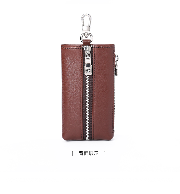 Goldlion key bag nam đa chức năng mini xe da phổ quát thắt lưng da thời trang nam móc khóa ví nữ đẹp 