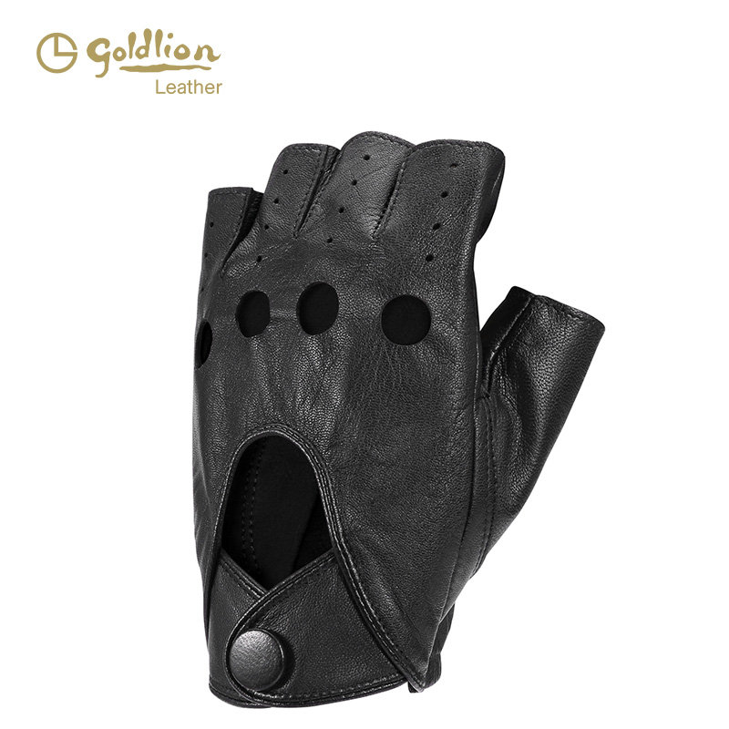 Gants pour femme GOLDLION    en En peau de mouton - Ref 3153979 Image 4