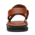Giày sandal da nam màu đỏ 2018 mùa hè mới chính hãng Giày da nam đế mềm đế mềm đi biển đôi dép xăng đan nam Sandal