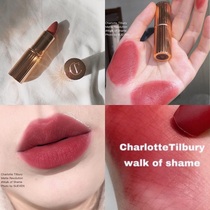 Charlotte Tilbury CT matte red woos stoned rose pillow talk